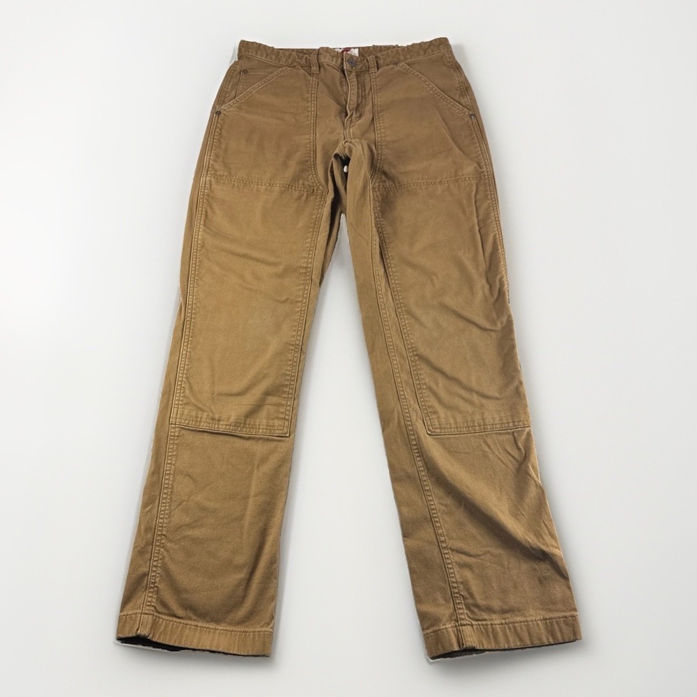 Best Made Co Canvas Field Pant Mens 32x32 Brown Ripstop Khakis Workwear